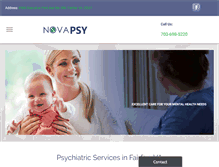 Tablet Screenshot of novapsy.com